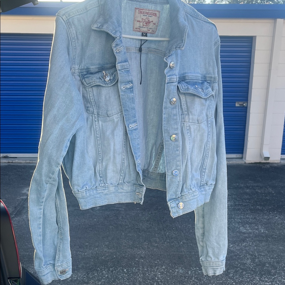 True Religion Classic Light Blue Jean Jacket